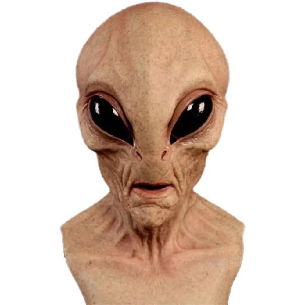 Halloween Alien Scary Mask Horrible Alien Supersoft Mask Horror Mask Creepy Party Funny Cosplay Prop Masks Decoration Props