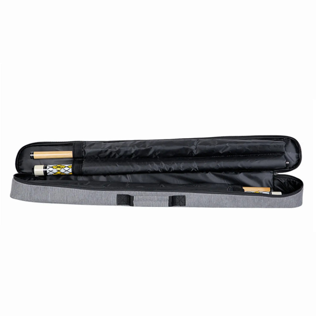 Billiards Pool Cue Case with Handle Storage Pouch for Club Traveling Outdoor,Portable Container Carrying for 2 Butts and 2 Shaft