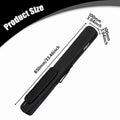 Billiards Pool Cue Case with Handle Storage Pouch for Club Traveling Outdoor,Portable Container Carrying for 2 Butts and 2 Shaft