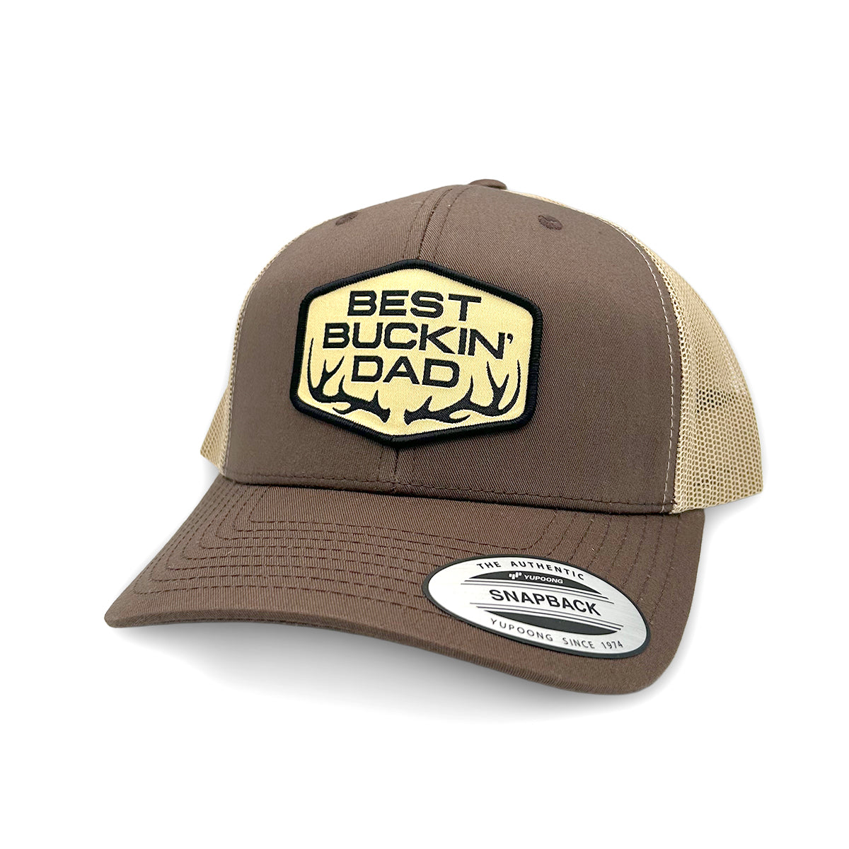 Best Buckin' Dad (Woven Patch)