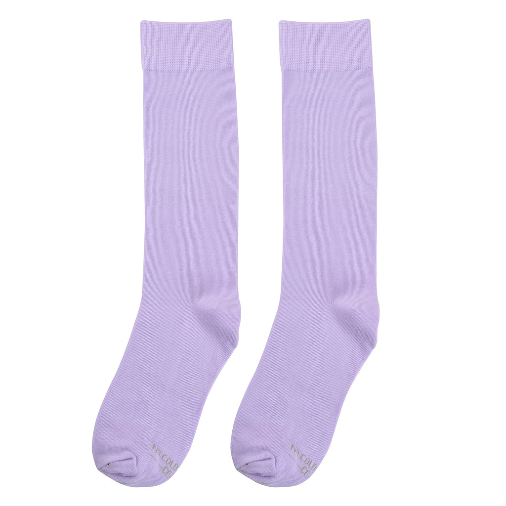 Solid Lilac Socks