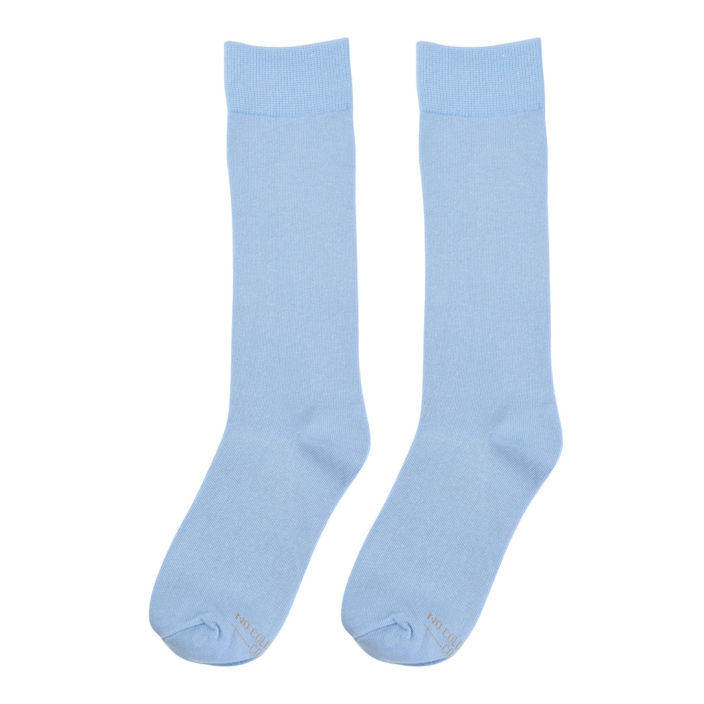 Solid Sky Blue Socks