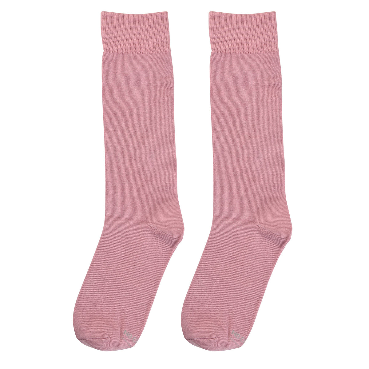 Solid Dusty Rose Socks
