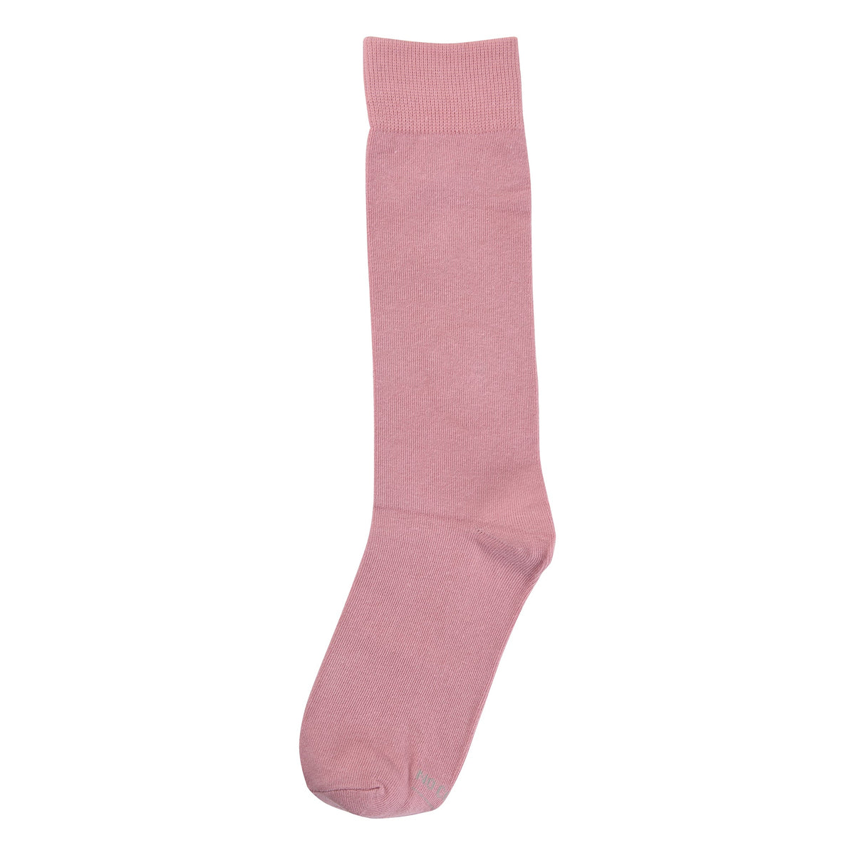 Solid Dusty Rose Socks