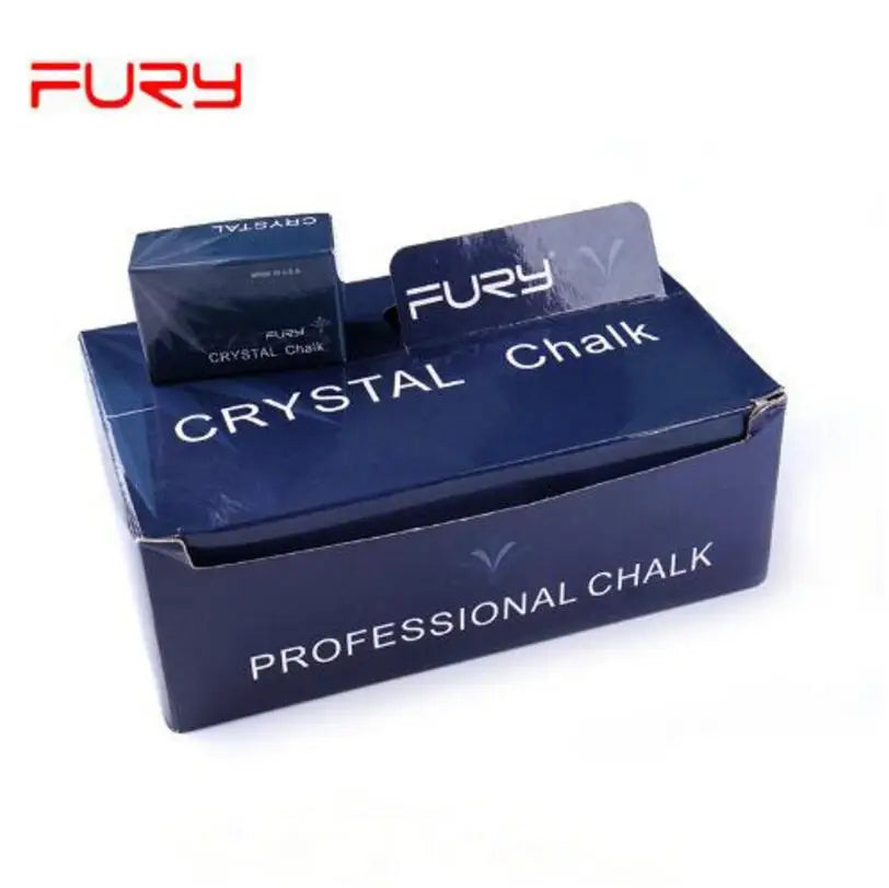 FURY-Billiard Chalk, Pool Chalk, Accessories for Match Use, Snooker, Professional Player, Cue Chalk, 1 Pc, 2Pcs