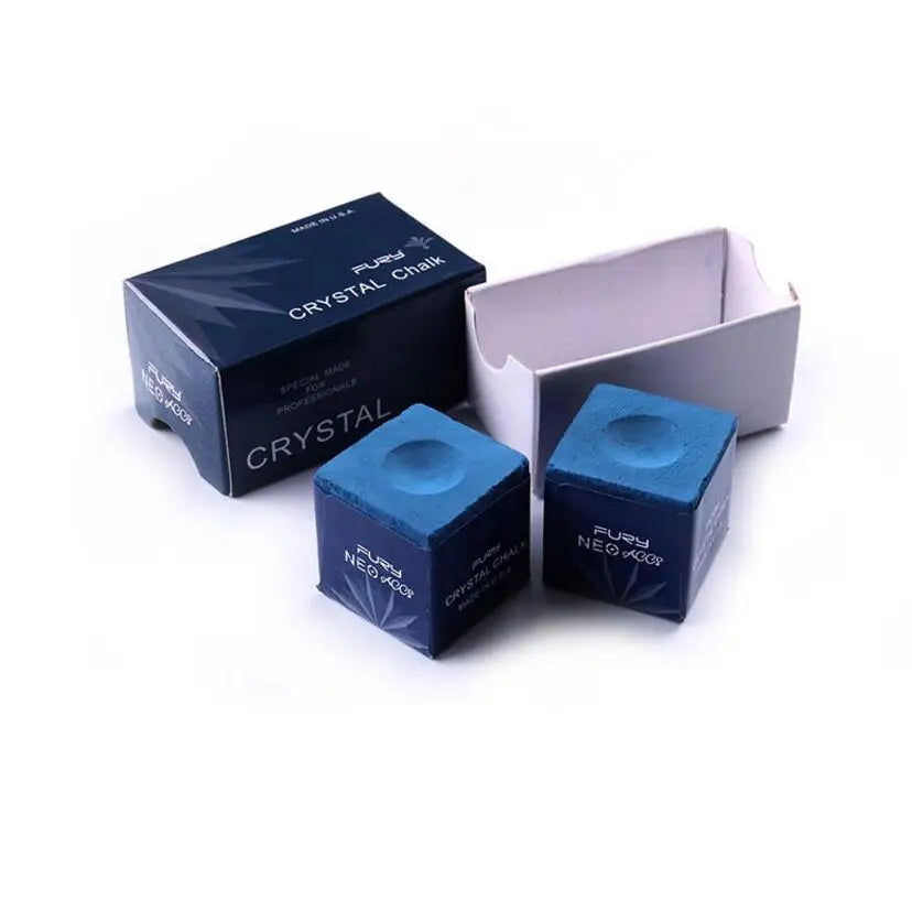 FURY-Billiard Chalk, Pool Chalk, Accessories for Match Use, Snooker, Professional Player, Cue Chalk, 1 Pc, 2Pcs