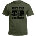 Just The Tip I Promise Flag (Front Print)
