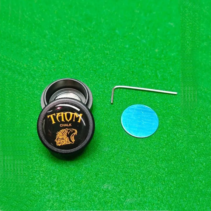 Professional Taom Silent Chalk Clip PVC Magnetic Pool Chalk Billiard Chalk Holder Mini Snooker Gear Billiard Room Accessories