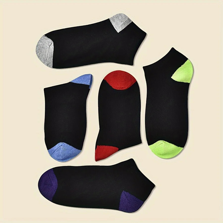 30 pairs of colorful children's socks for ages 1-14, casual and simple, with great elasticity, comfortable and durable