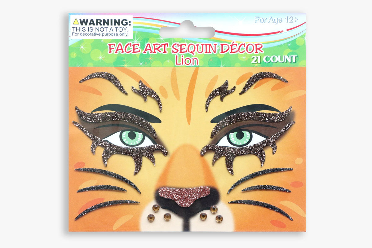 Halloween Carnival Party Face Stickers Animal Face Stickers Valentine's Day Face Stickers Makeup Stickers Children's Stickers