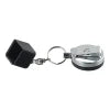 Billiard Telescoping Chalk Holder Snooker Pool Cue Chalk Holder Keychain Retractable Rope Chalks Holder With Mounting Clip