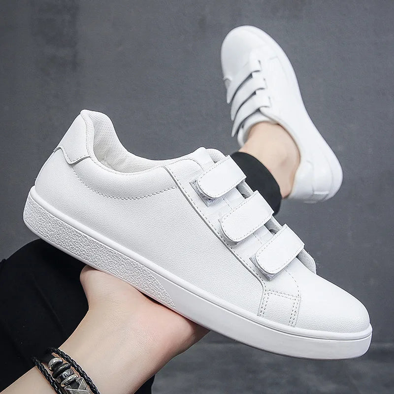 New autumn white shoes Fashion non slip board shoes Outdoor skateboarding loafers comfortable Shoe Flat Male Sneakers Tenis Para