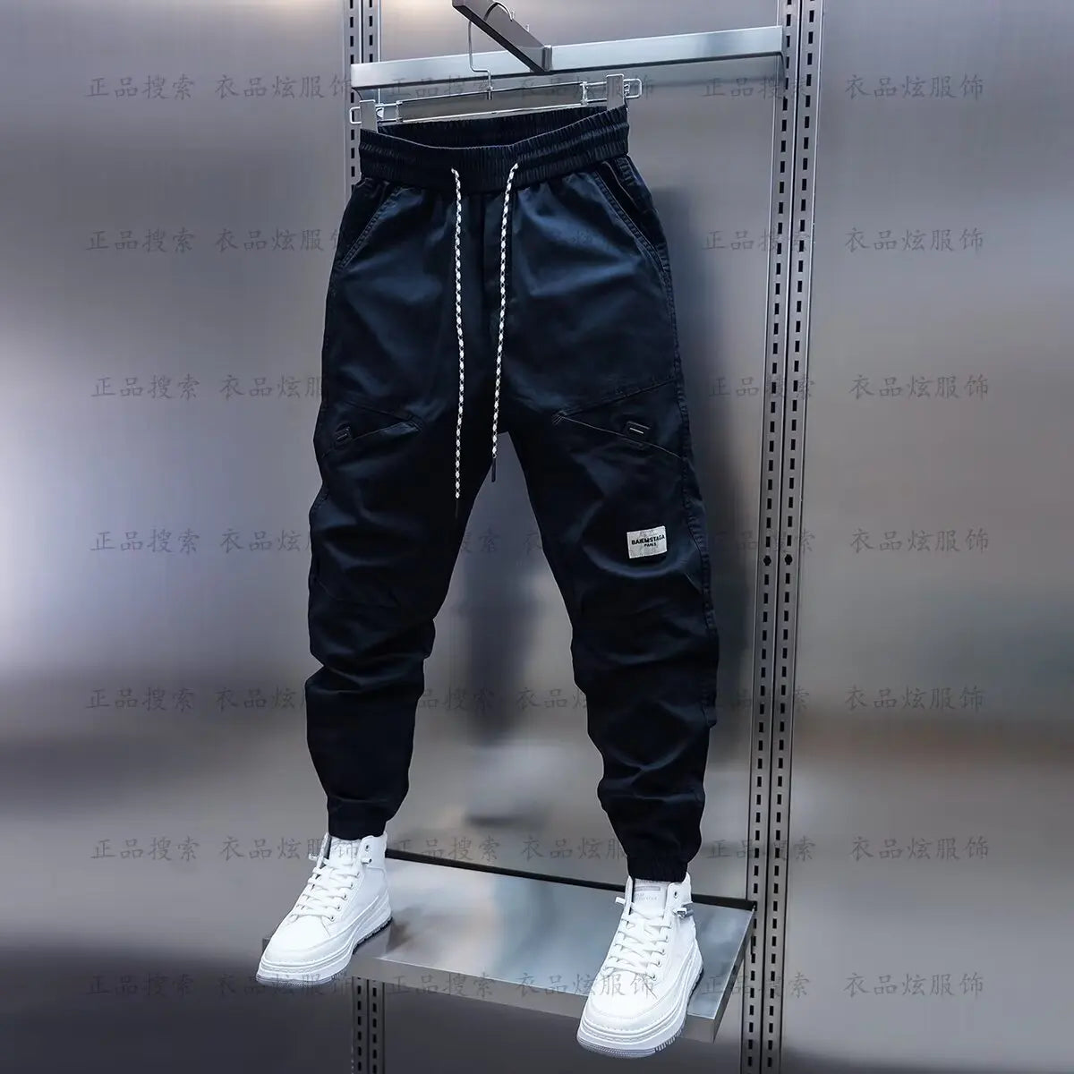 2023 Spring Autumn Men's Trousers Janpan Fashion Streetwear Joggers Pants Men Casual Men Clothing Elastic Waist Sweatpants Men