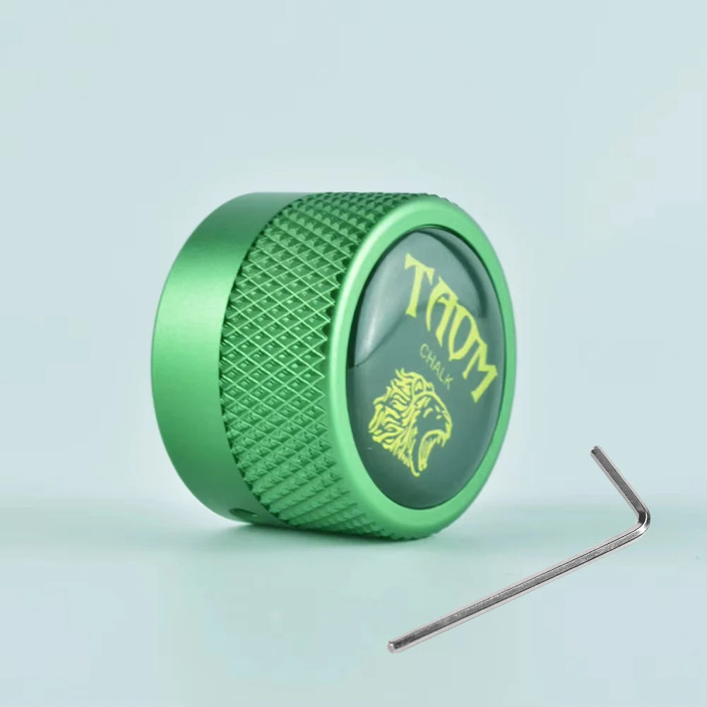 Magnetic Snooker Pool Billiard Chalk Holder Rubber Leather Clip Portable Pool Billiards Powder Holder Chalk Billiards Accessorie