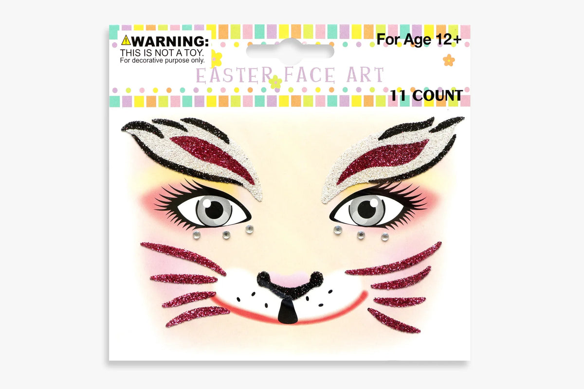 Halloween Carnival Party Face Stickers Animal Face Stickers Valentine's Day Face Stickers Makeup Stickers Children's Stickers