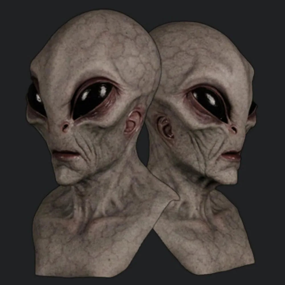 Halloween Alien Scary Mask Horrible Alien Supersoft Mask Horror Mask Creepy Party Funny Cosplay Prop Masks Decoration Props
