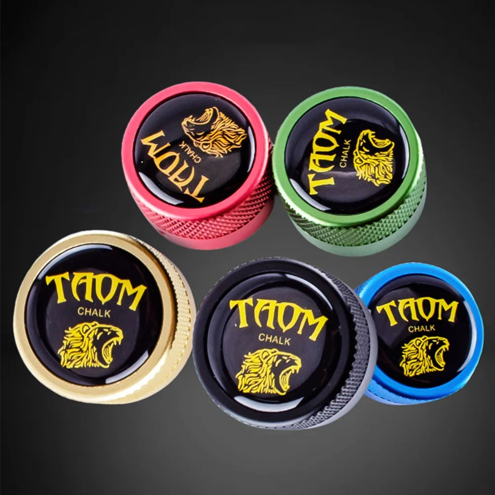 Magnetic Billiard Chalk Holder Rubber Leather Clip Portable Pool Billiards Powder Holder Bag Professional Accessories