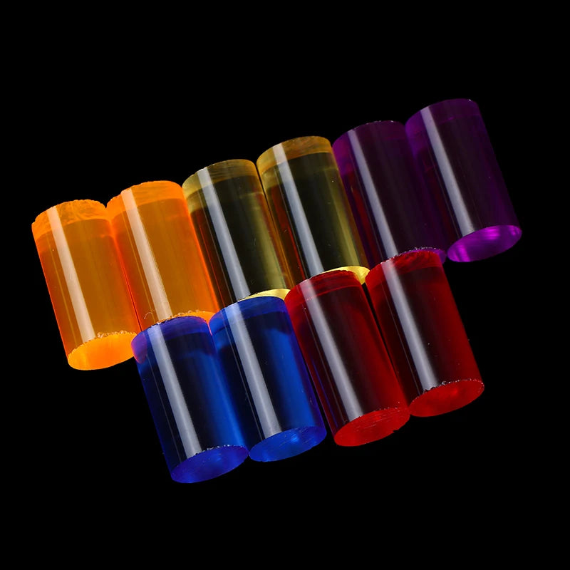 【2Pcs Compact Transparent Snooker Cue Accessory Billiard Cue Ferrule Replacement Pool Cue Ferrule Kit For Pool】