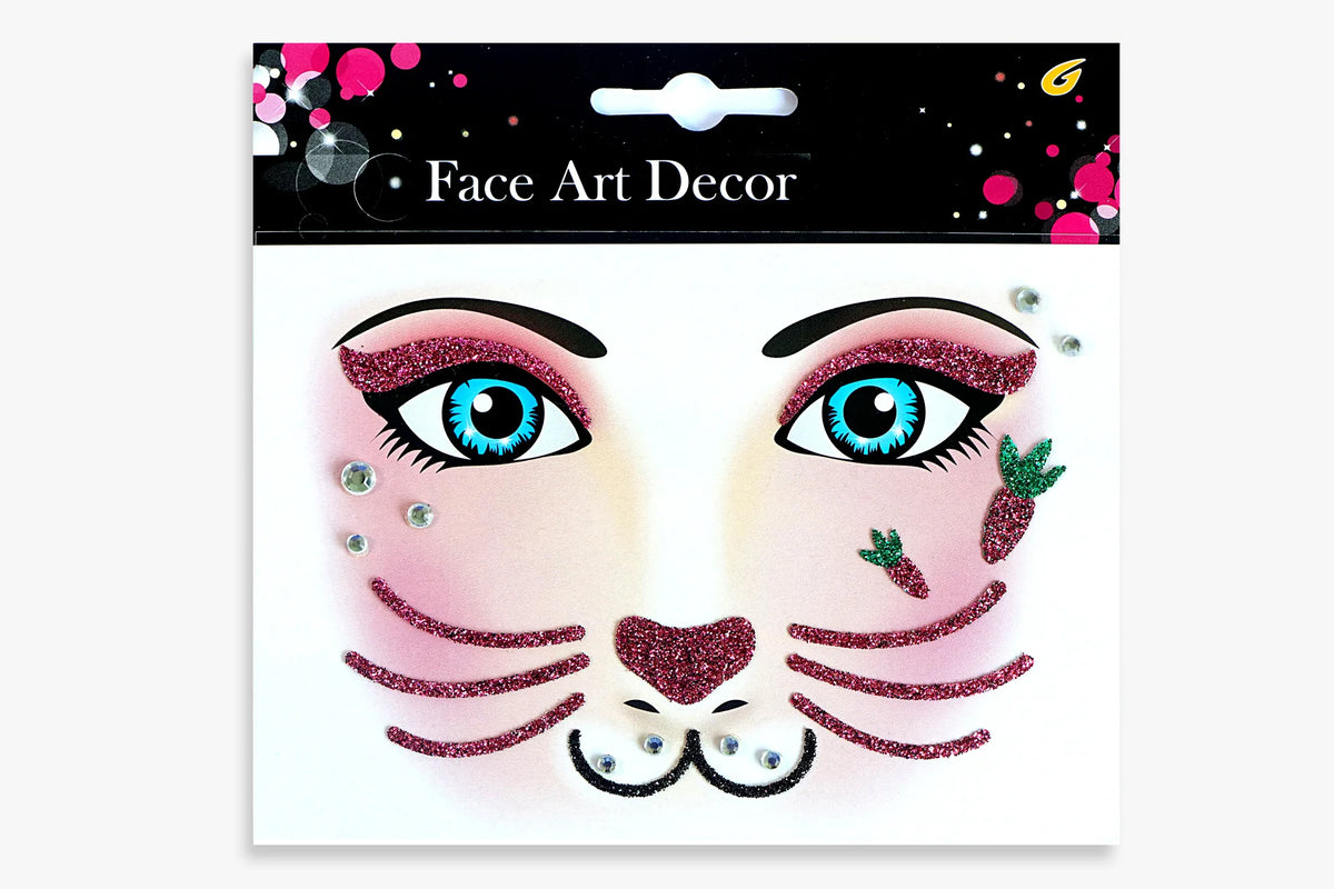 Halloween Carnival Party Face Stickers Animal Face Stickers Valentine's Day Face Stickers Makeup Stickers Children's Stickers