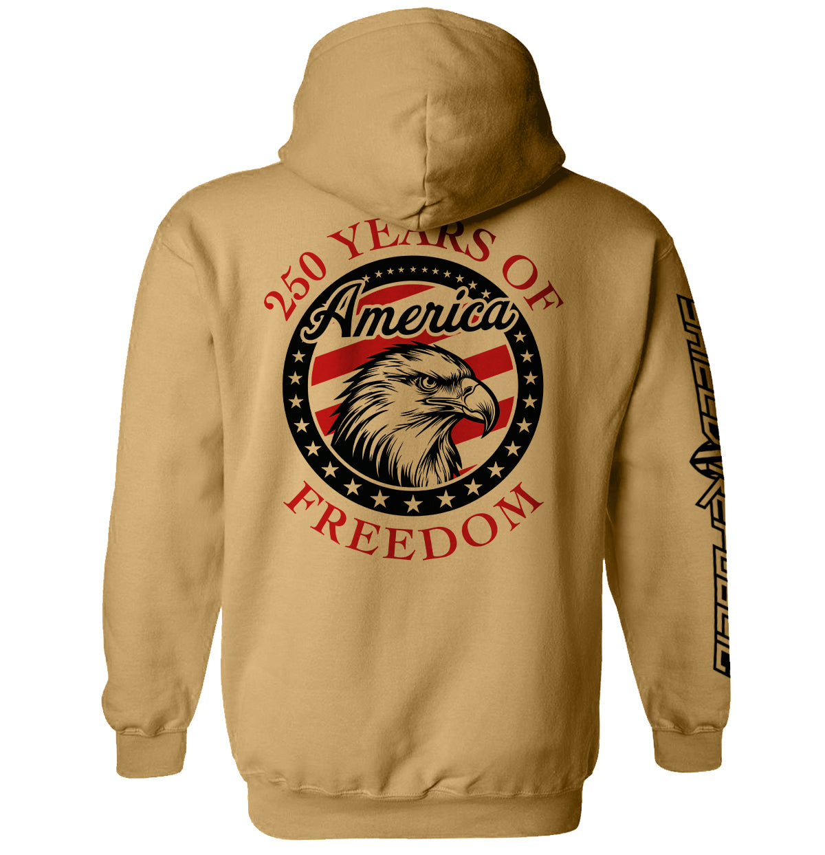 250 Years Of Freedom Eagle Circle