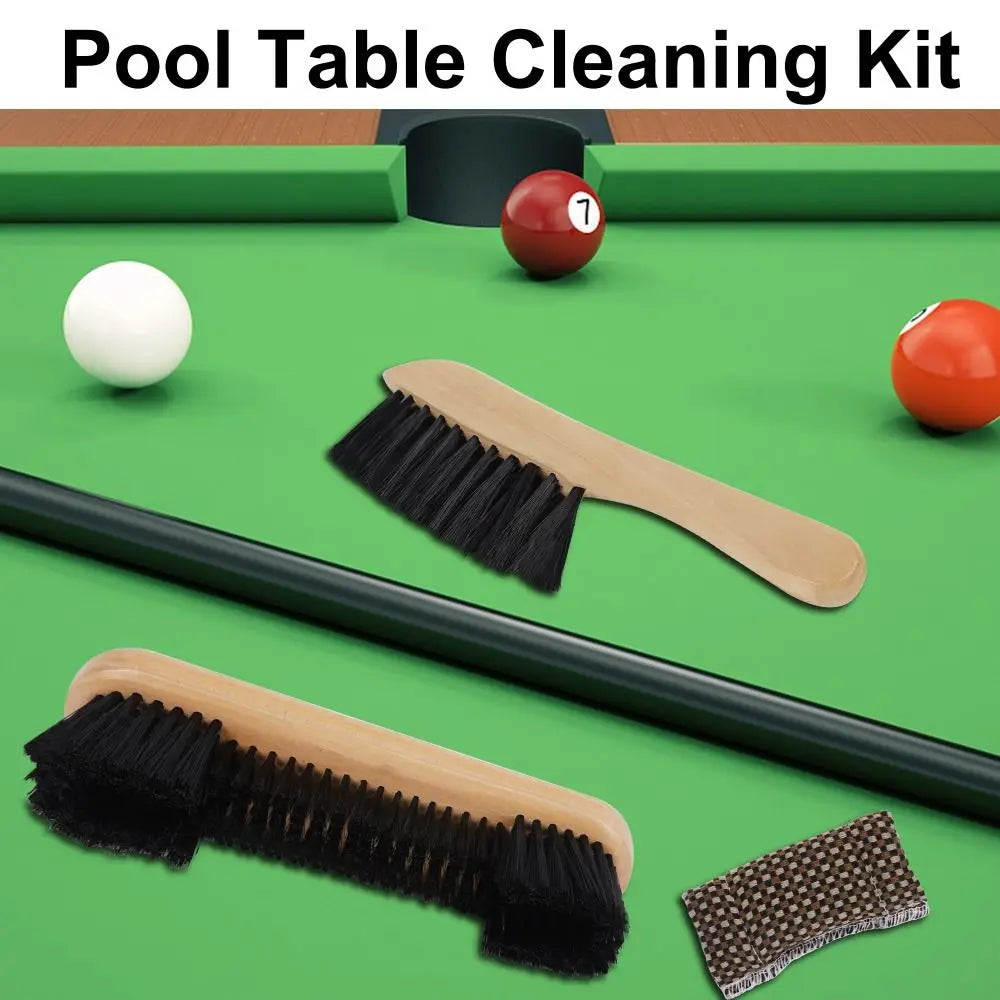Solid Wood Billiards Table Brush Multifunction Durable Table Tennis Flat Clean Maintenance Billiards Accessories Billiards Room
