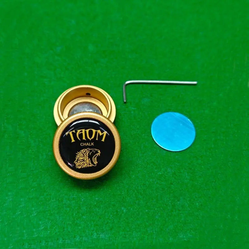 Professional Taom Silent Chalk Clip PVC Magnetic Pool Chalk Billiard Chalk Holder Mini Snooker Gear Billiard Room Accessories