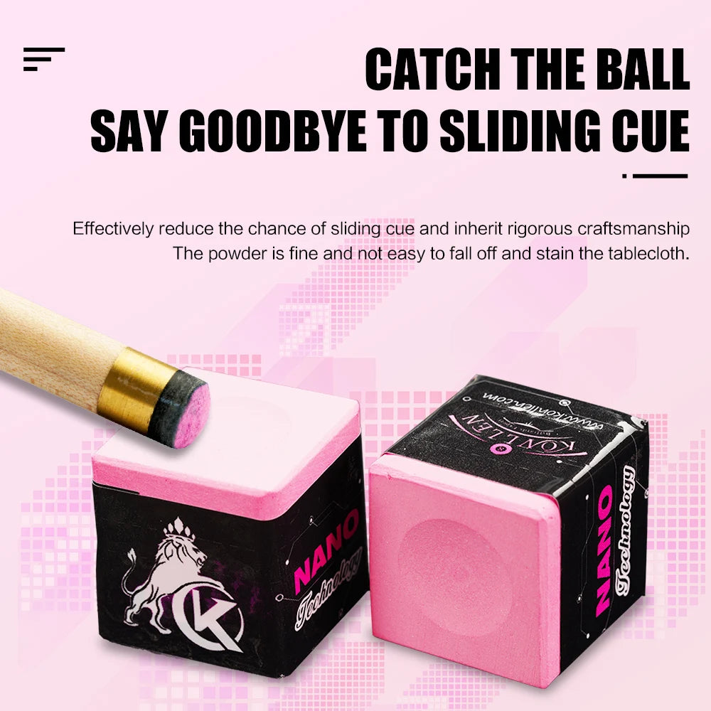 KONLLEN Billiards Chalk Professional Chalk Nano Technology Tournament Dedicated for National Billiards Players（Outstanding Perfo
