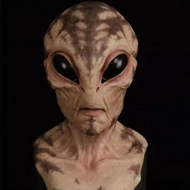 Halloween Alien Scary Mask Horrible Alien Supersoft Mask Horror Mask Creepy Party Funny Cosplay Prop Masks Decoration Props