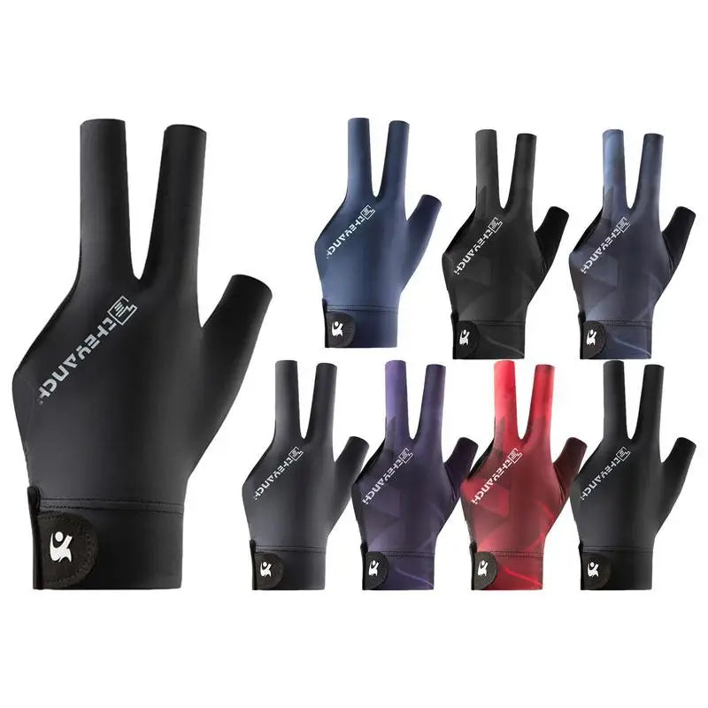 Billiards Gloves Non-Slip Breathable Soft And Lightweight Pool Table Accessories Gloves For Women Men Teens Billiards Lovers