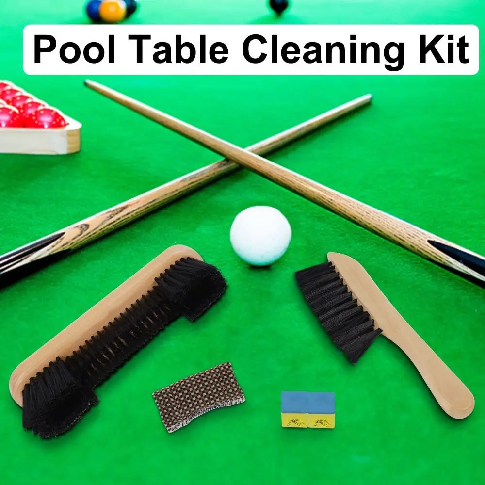 Solid Wood Billiards Table Brush Multifunction Durable Table Tennis Flat Clean Maintenance Billiards Accessories Billiards Room