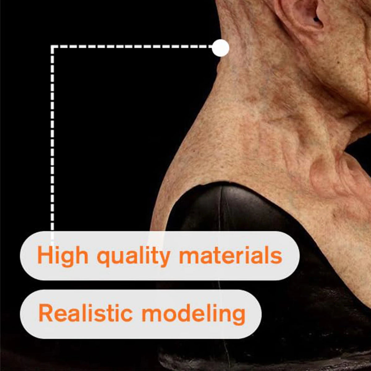 Alien Funny Mask Latex Alien Mask Props Realistic Creepy Halloween Masks for Halloween Carnival Costume Party Props