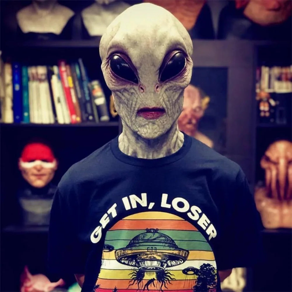 Halloween Alien Scary Mask Horrible Alien Supersoft Mask Horror Mask Creepy Party Funny Cosplay Prop Masks Decoration Props